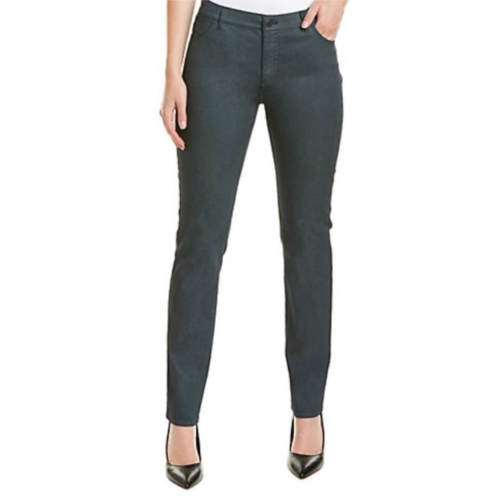 Lafayette 148 New York Thompson Waxed Denim Jean Women’s Size 8
